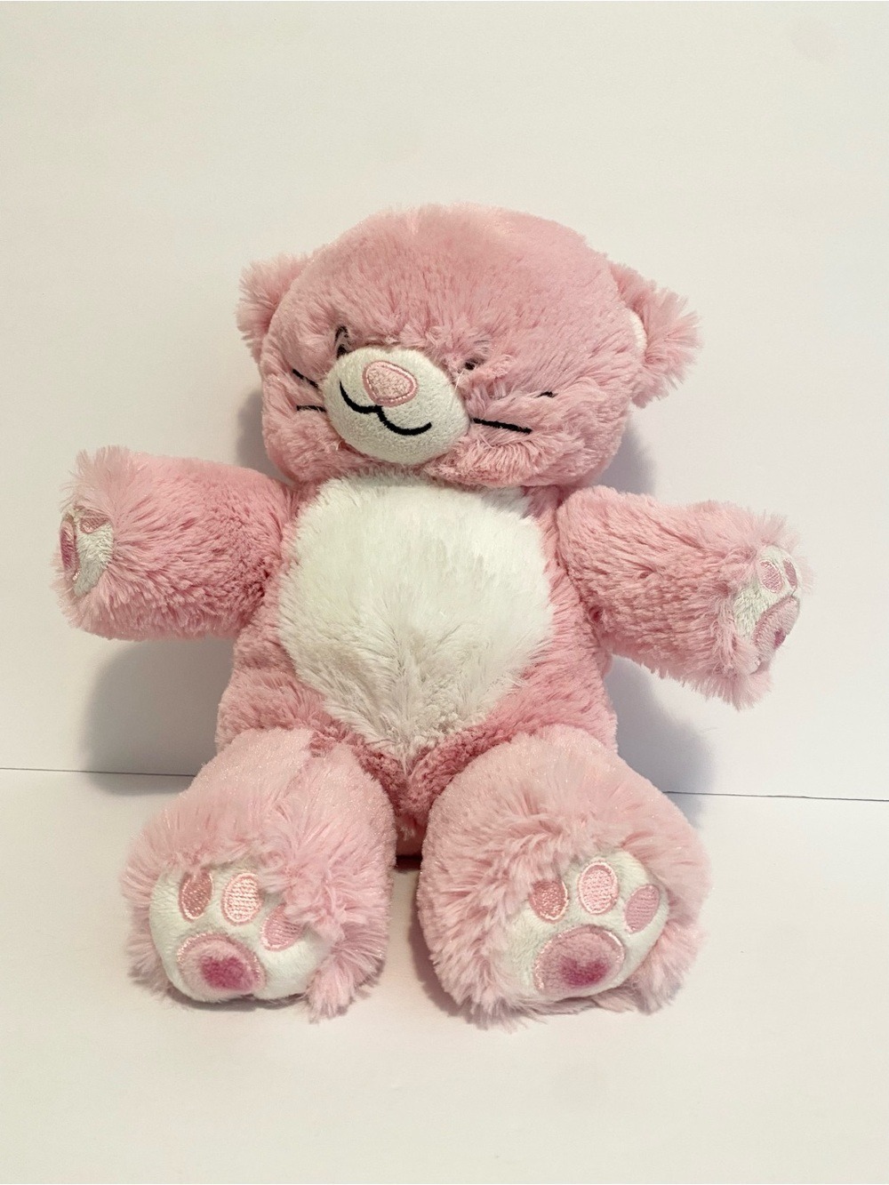 Little Miracles Pink Kitty Cat Plush Stuffed Animal Costco Soft Baby Toy